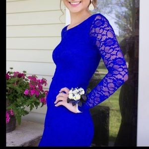 Royal Blue formal dress